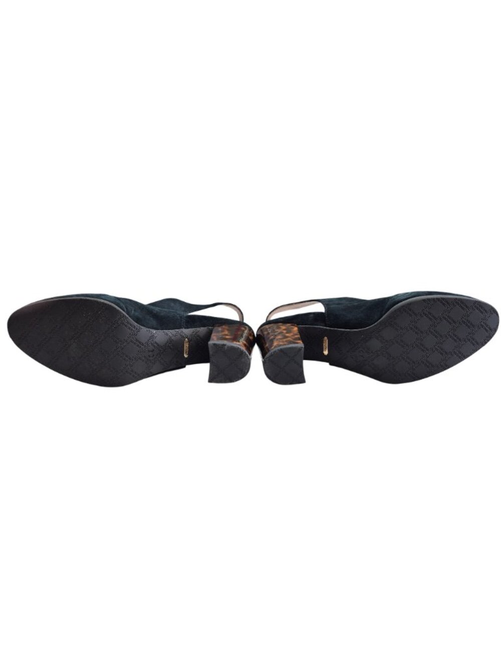 Vionic Perk Lacey Tortoise Womens Black Suede Heel Booties Size US 9.5 - Picture 13 of 16